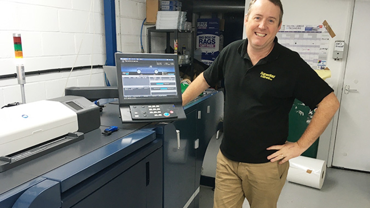 Superfast Labels invests in Konica Minolta AccurioLabel 230 Superfast Labels invests in Konica Minolta AccurioLabel 230