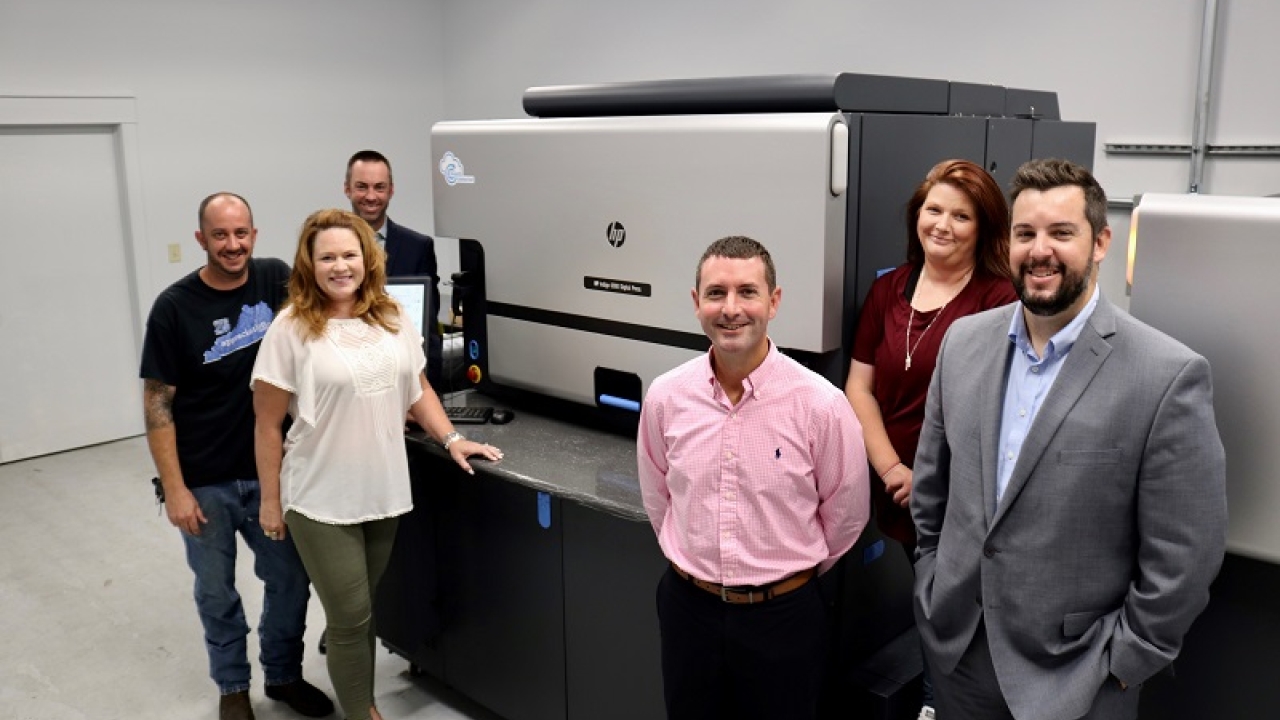 The label converter recently completed installation of the HP Indigo 6900 at its greater Lexington site to deliver digitally printed shrink sleeves, high-quality wine and spirit labels and security features for its clientele that includes leading brands in the US The label converter recently completed installation of the HP Indigo 6900 at its greater Lexington site to deliver digitally printed shrink sleeves, high-quality wine and spirit labels and security features for its clientele that includes leading brands in the US