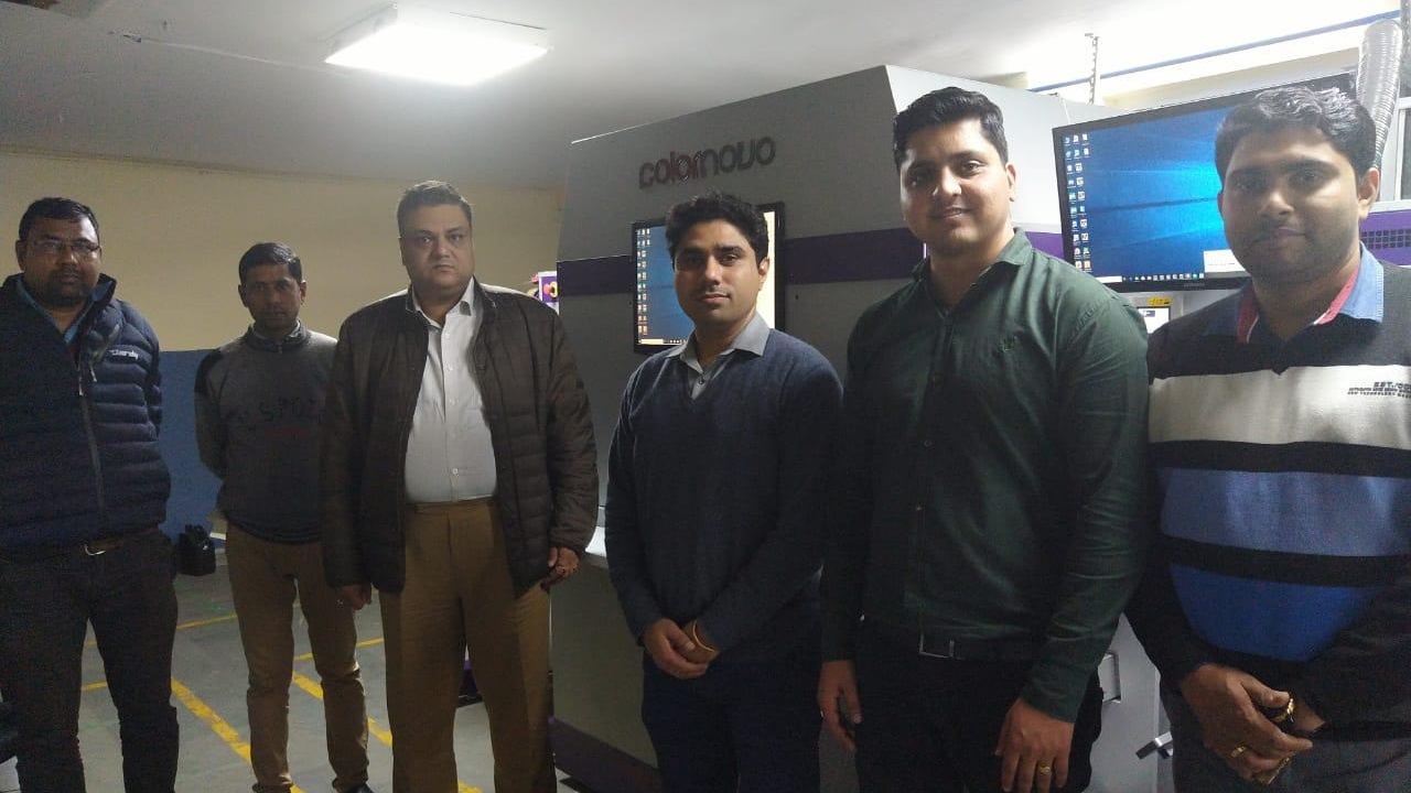 Monotech Systems has completed the installation of first Jetsci Colornovo UV inkjet label production press at Wonderpac India. 