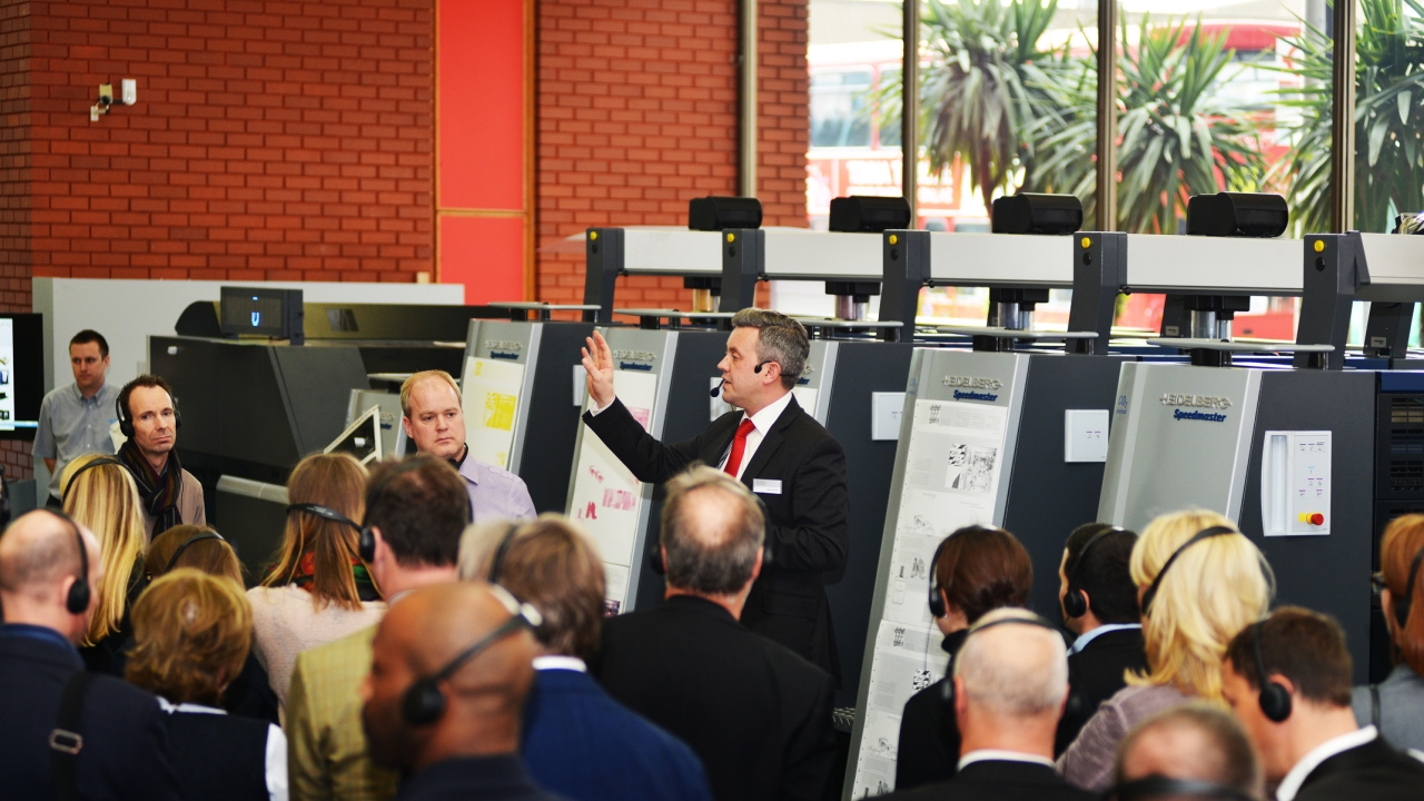Orders taken during the Open House, which coincided with Ipex 2014, included for five presses.