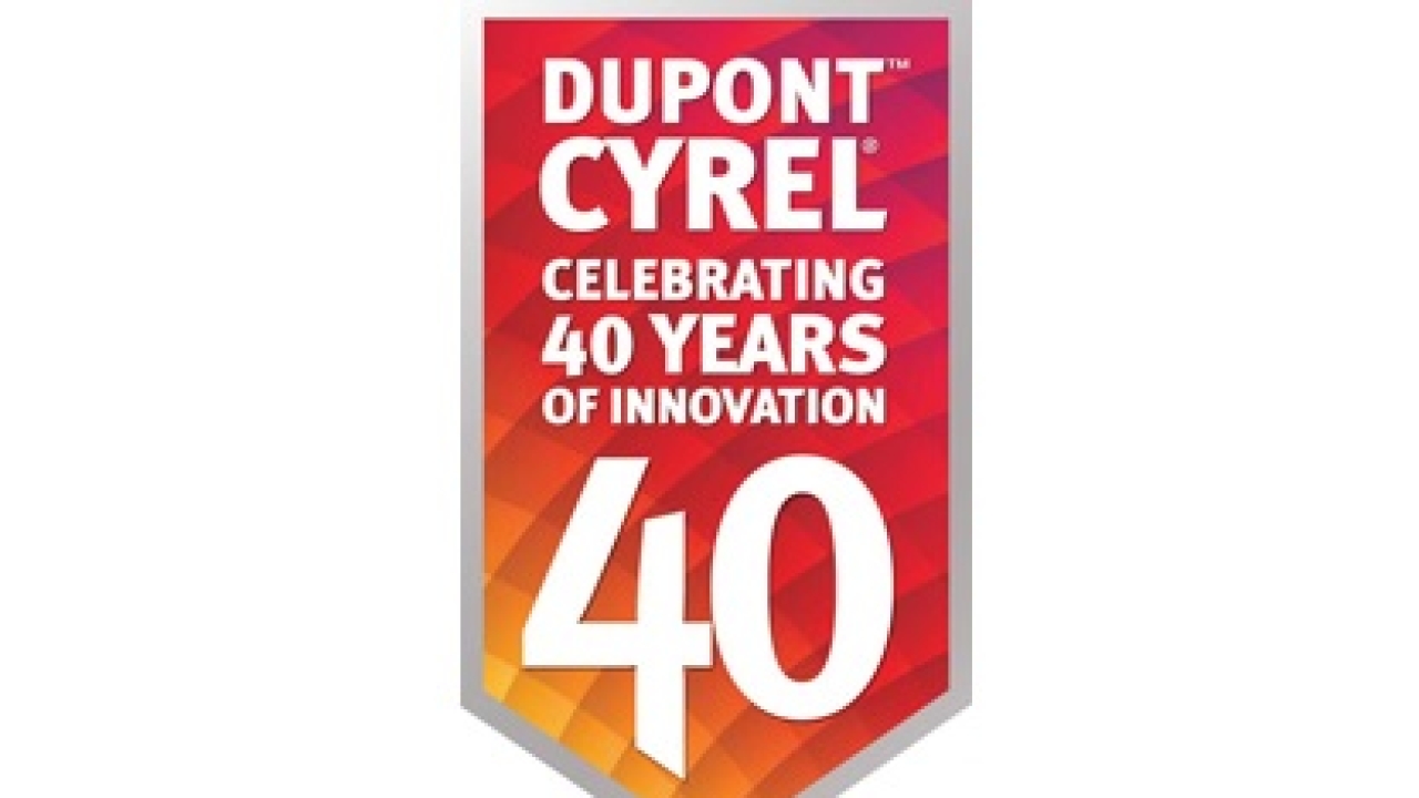 DuPont is to mark the 40th anniversary of its Cyrel brand with a year of events to mark past and present achievements, and look to the future