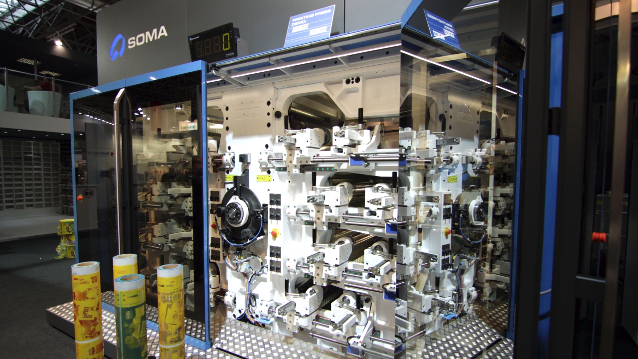 Soma targets short runs with new flexo press Soma targets short runs with new flexo press