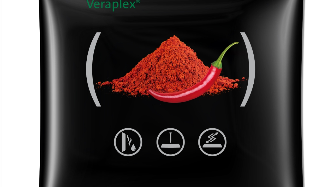 The high aroma barrier and puncture resistance of Veraplex make the film especially suited for the packaging of demanding bulk products such as spices The high aroma barrier and puncture resistance of Veraplex make the film especially suited for the packaging of demanding bulk products such as spices