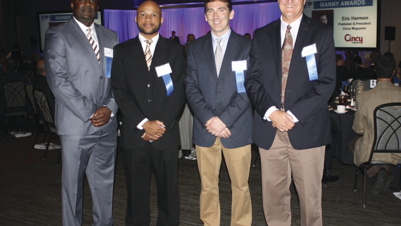 John Homoelle, Michelman’s director of new technology and regulatory affairs accepted the award in the New Product Development/Innovation category