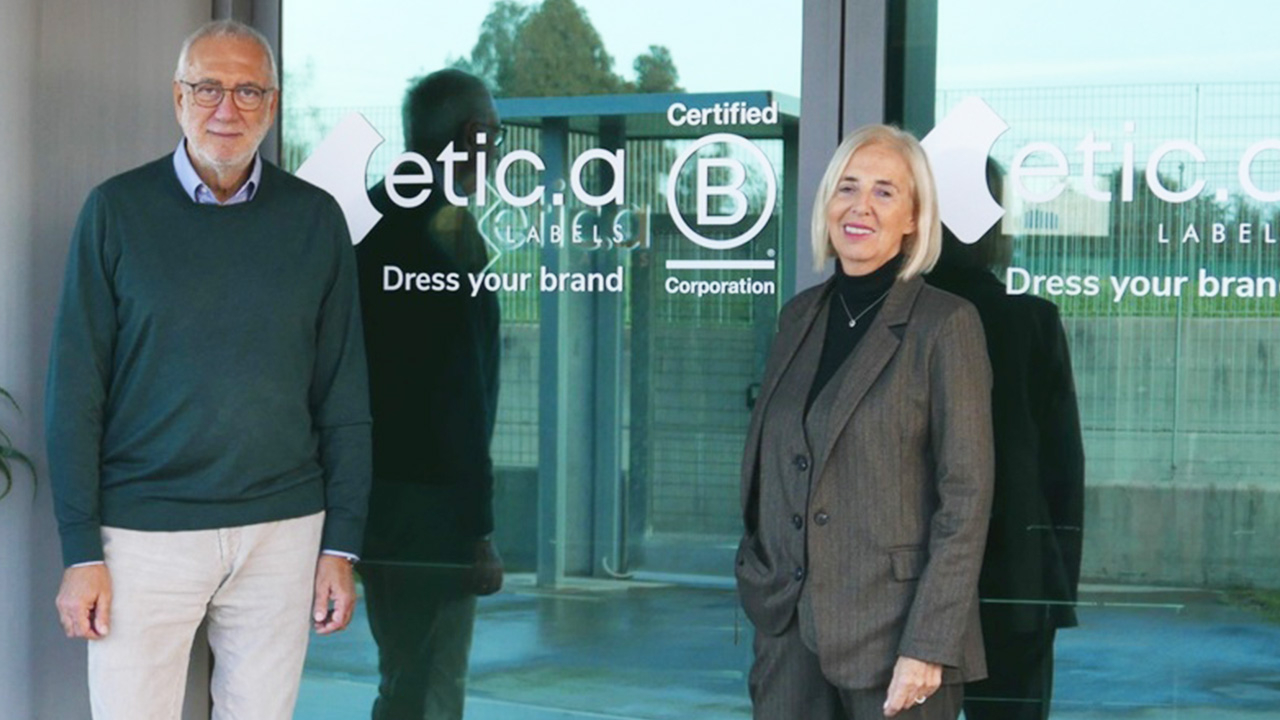 Founders of etic.a Gianni Olivieri and Patrizia Windfang