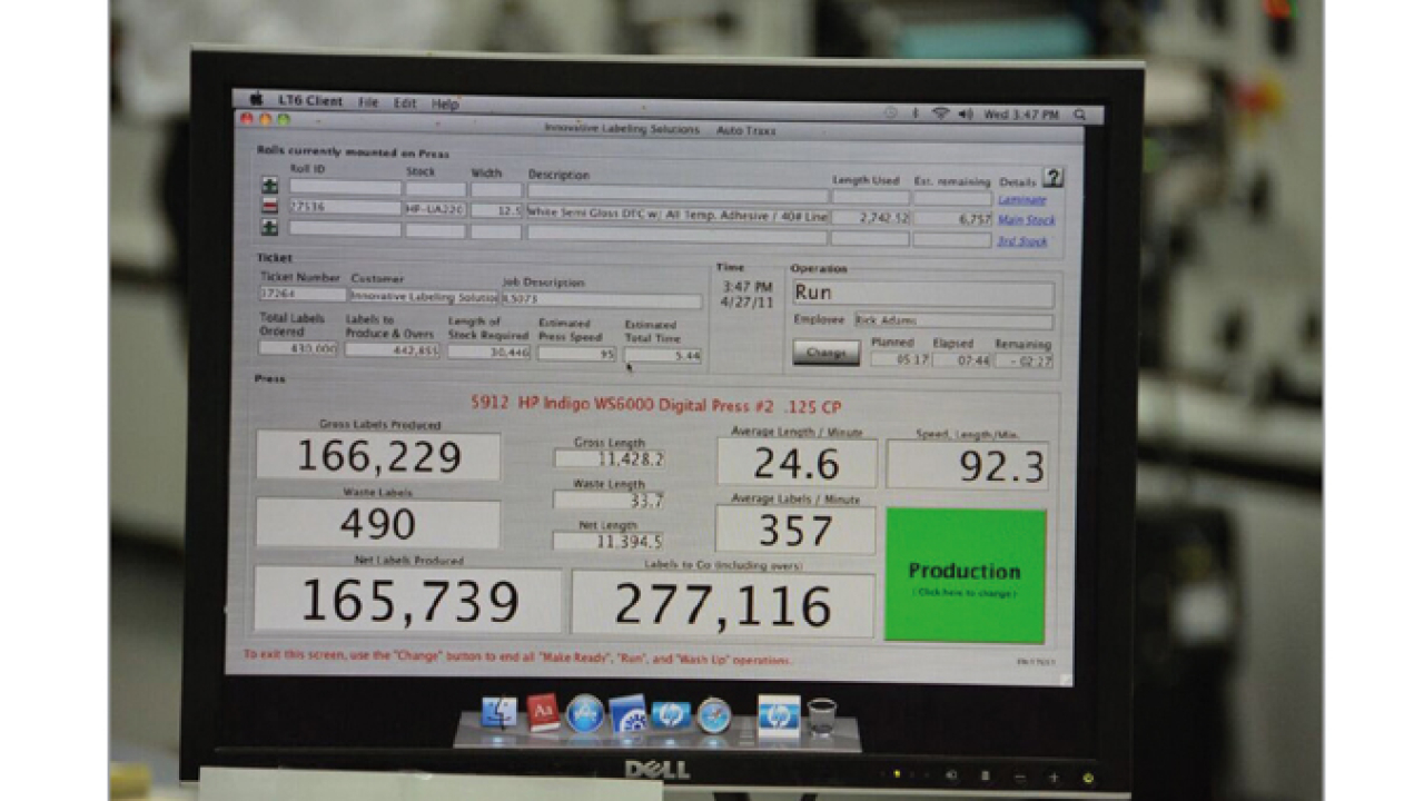 Job costing and shop floor data collection