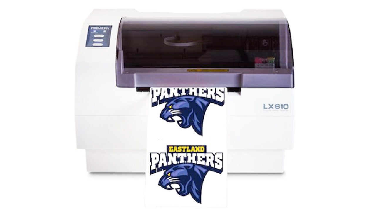 Primera Technology has launched its new LX610 desktop color printer with built-in digital die-cutting ability Primera Technology has launched its new LX610 desktop color printer with built-in digital die-cutting ability
