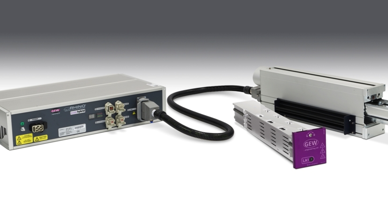 GEW to present fully air-cooled LA1 UV LED curing lamphead at Labelexpo India 2016