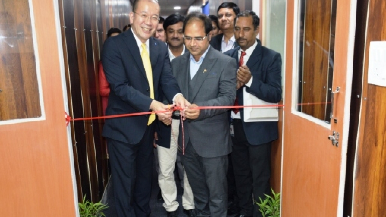 Yuji Nakata, managing director, Konica Minolta inaugurating the initiative Yuji Nakata, managing director, Konica Minolta inaugurating the initiative