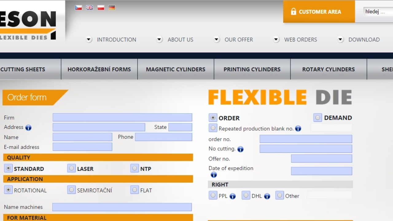 Smart Ordering System launched by Eson for its existing customers worldwide