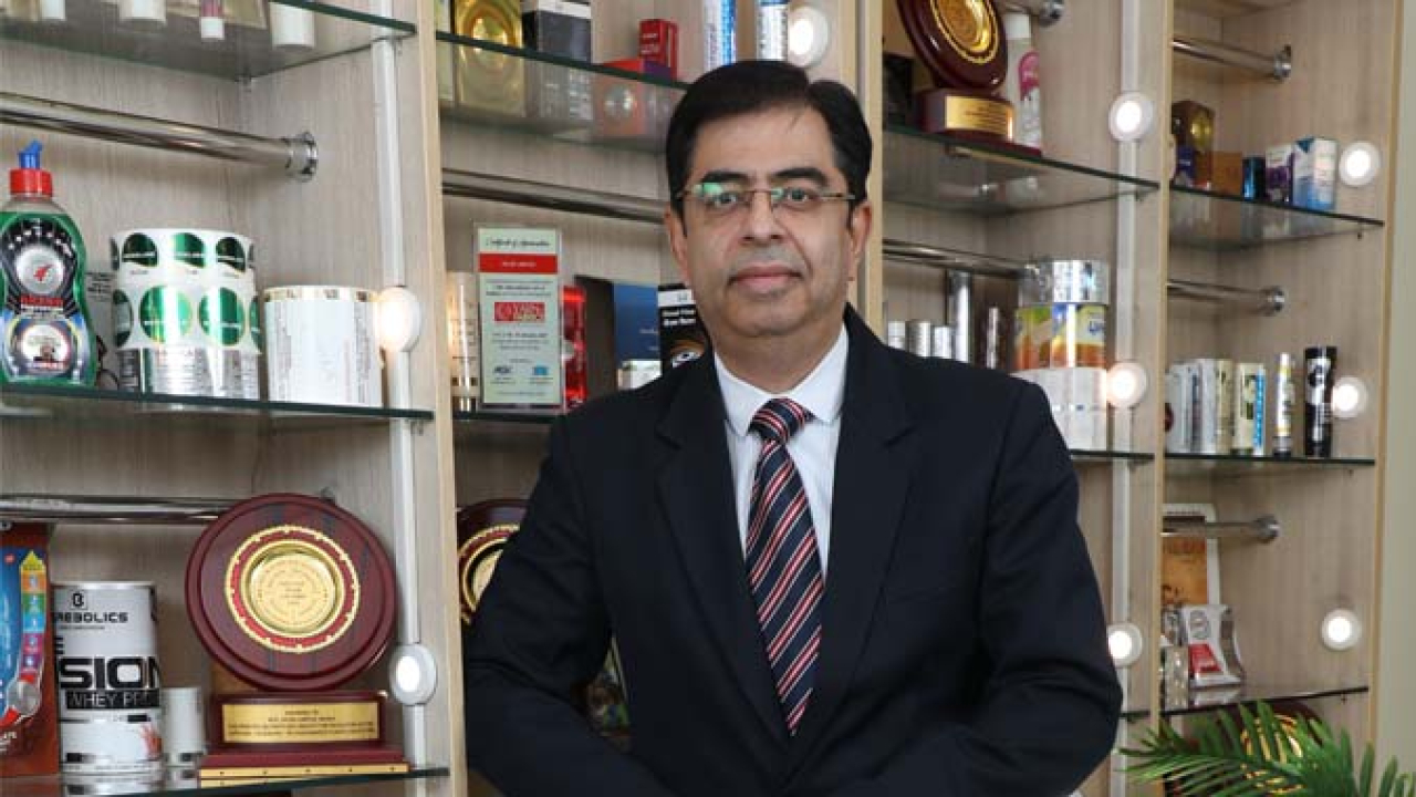 Yogesh Kapur, executive vice president of UFlex’s holography business Yogesh Kapur, executive vice president of UFlex’s holography business