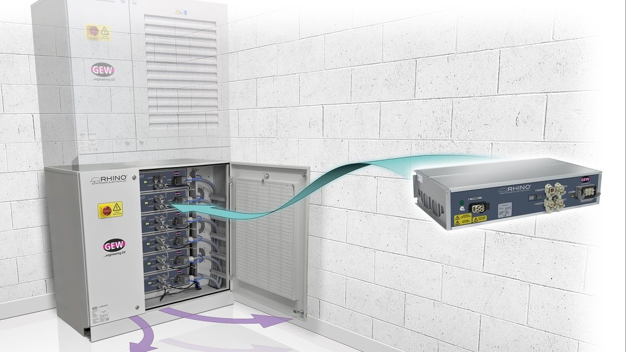 GEW Rhino power supply launches in India