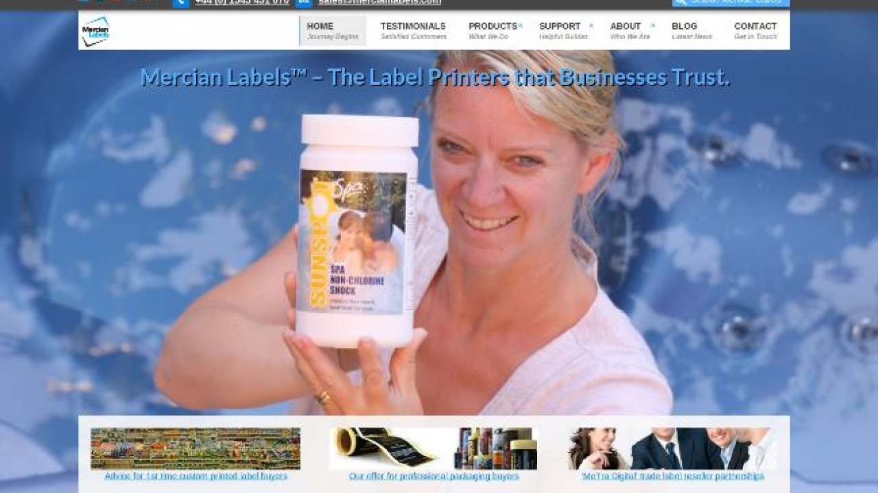 Mercian Labels has a new-look website Mercian Labels has a new-look website