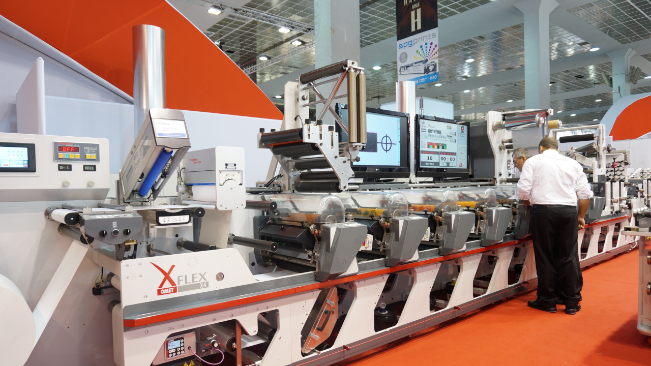 Packed with vistors, Gallus stand at Labelexpo Europe 2013 Packed with vistors, Gallus stand at Labelexpo Europe 2013