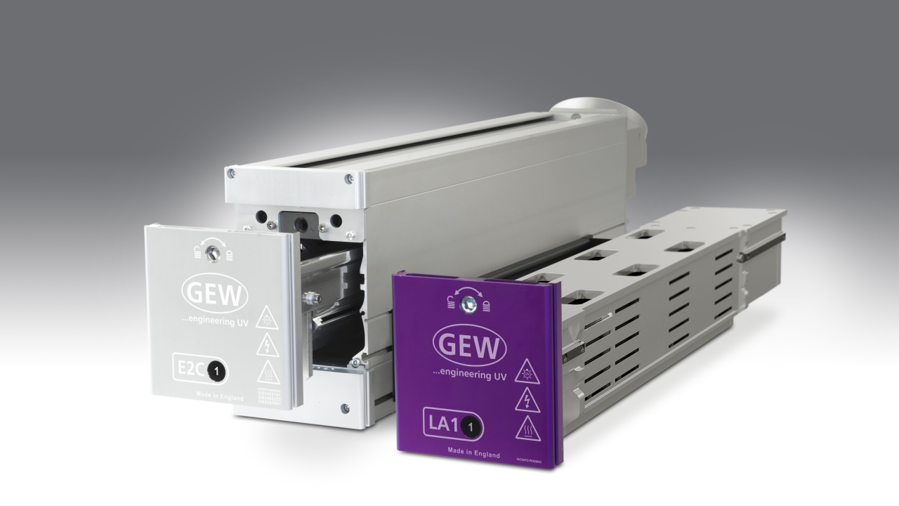 GEW launches air-cooled UV LED curing system GEW launches air-cooled UV LED curing system