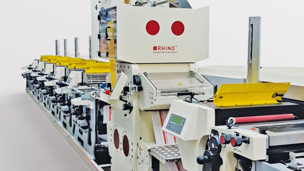 Pantec to demo in-line decoration with Rhino II at Labelexpo India 2016