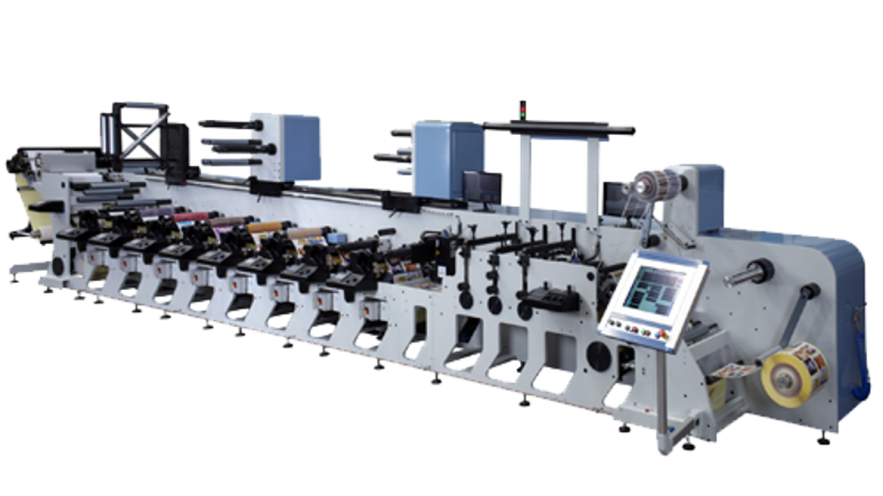 Vinsak will display an 8-color Lombardi Synchroline 430mm UV flexo press at Labelexpo India 2016