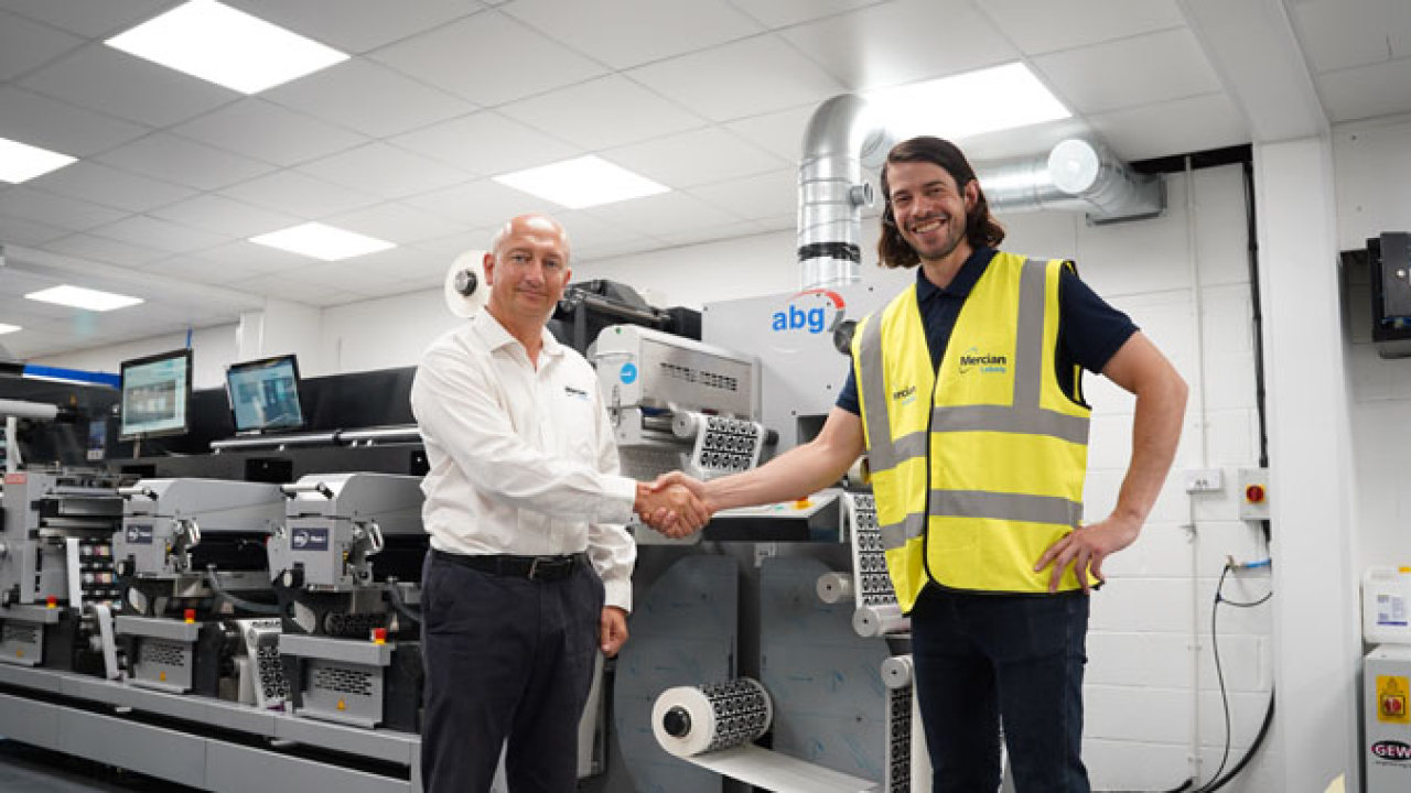 A B Graphic International (ABG) has worked with self-adhesive labels specialist, Mercian Labels, to take a leap forward in print and finishing automation and integratio
