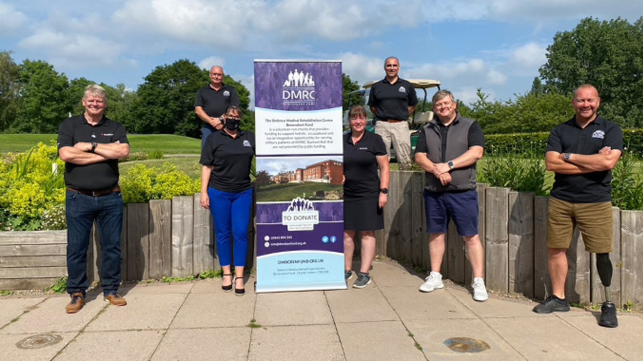 Bobst UK and Ireland has raised GBP 7,500 for the Defence Medical Rehabilitation Centre (DMRC) Benevolent Fund during a charity golf day Bobst UK and Ireland has raised GBP 7,500 for the Defence Medical Rehabilitation Centre (DMRC) Benevolent Fund during a charity golf day