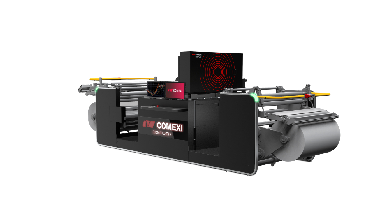 Press uses low-migration inks suitable for food packaging printing 