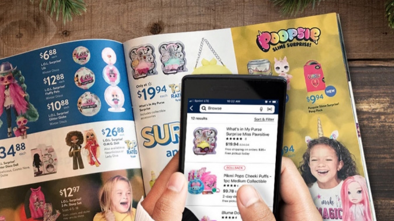 Digimarc partnered with Walmart for a holiday catalog Digimarc partnered with Walmart for a holiday catalog