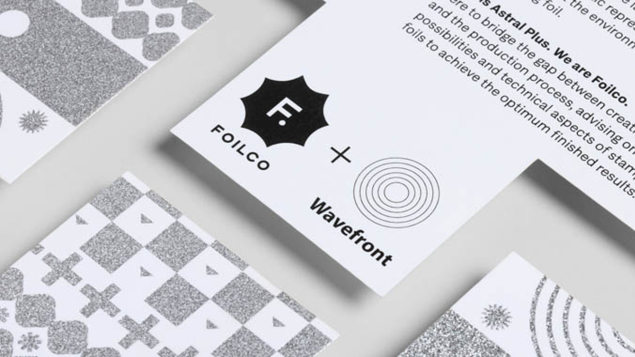 Foilco has added Astral Plus foils hyper-realistic glitter-effect foil to its Astral range