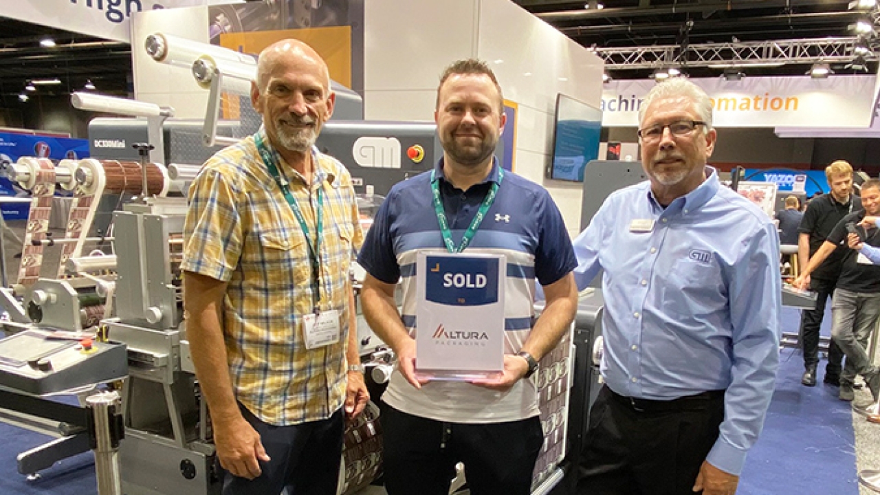 Altura Packaging has acquired GM DC330Mini compact label finisher from the Grafisk Maskinfabrik portfolio