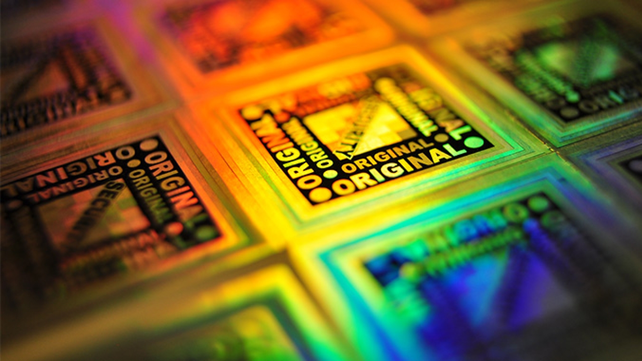 The new edible holograms could be ‘printed’ on food has said the International Hologram Manufacturers Association The new edible holograms could be ‘printed’ on food has said the International Hologram Manufacturers Association