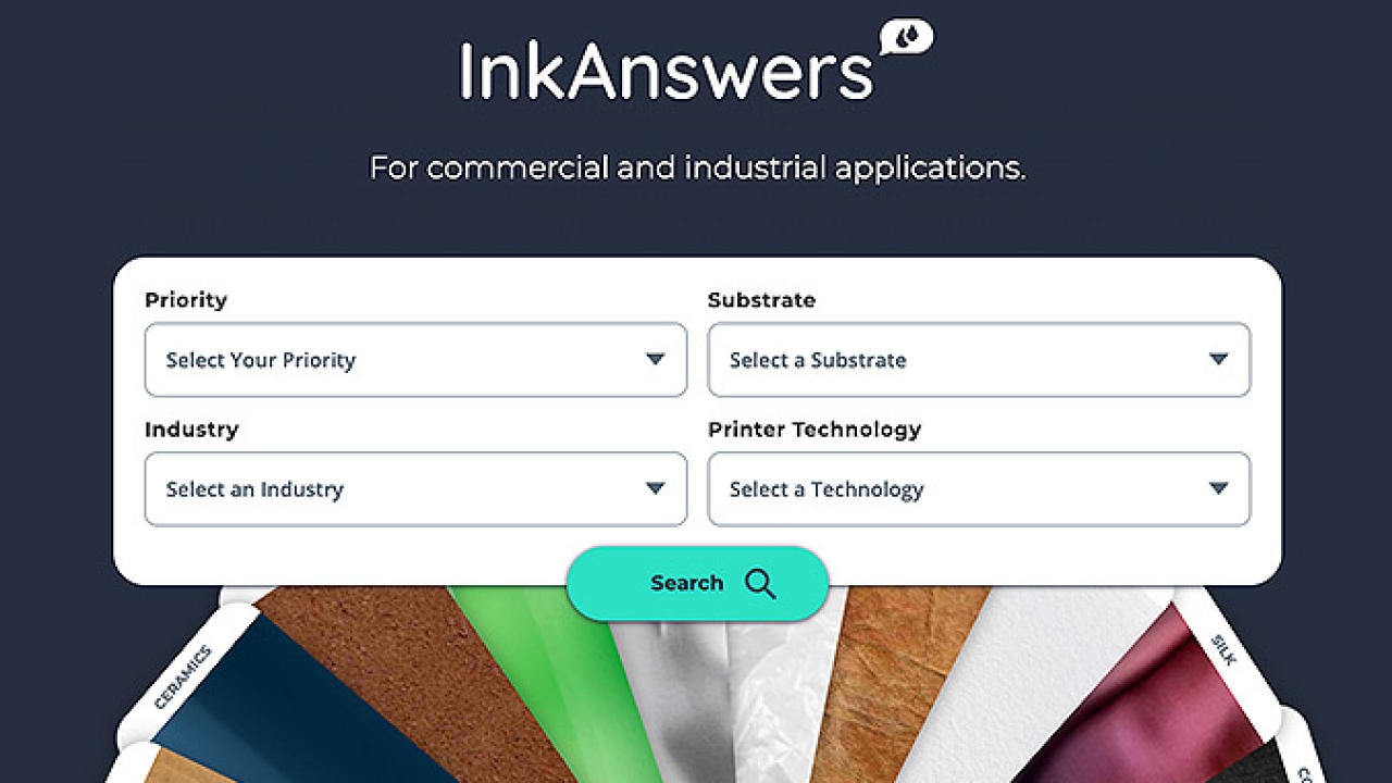 Kao Collins has launched InkAnswers, a digital search tool that matches inks with substrates used in label and narrow web production Kao Collins has launched InkAnswers, a digital search tool that matches inks with substrates used in label and narrow web production