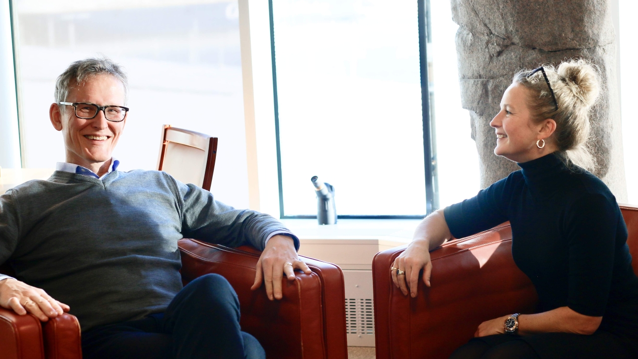 Kezzler CFO Per Richard Olsen (left) and Christine Charlotte Akselsen (right), CEO) Kezzler targets six billion connected products in 2019