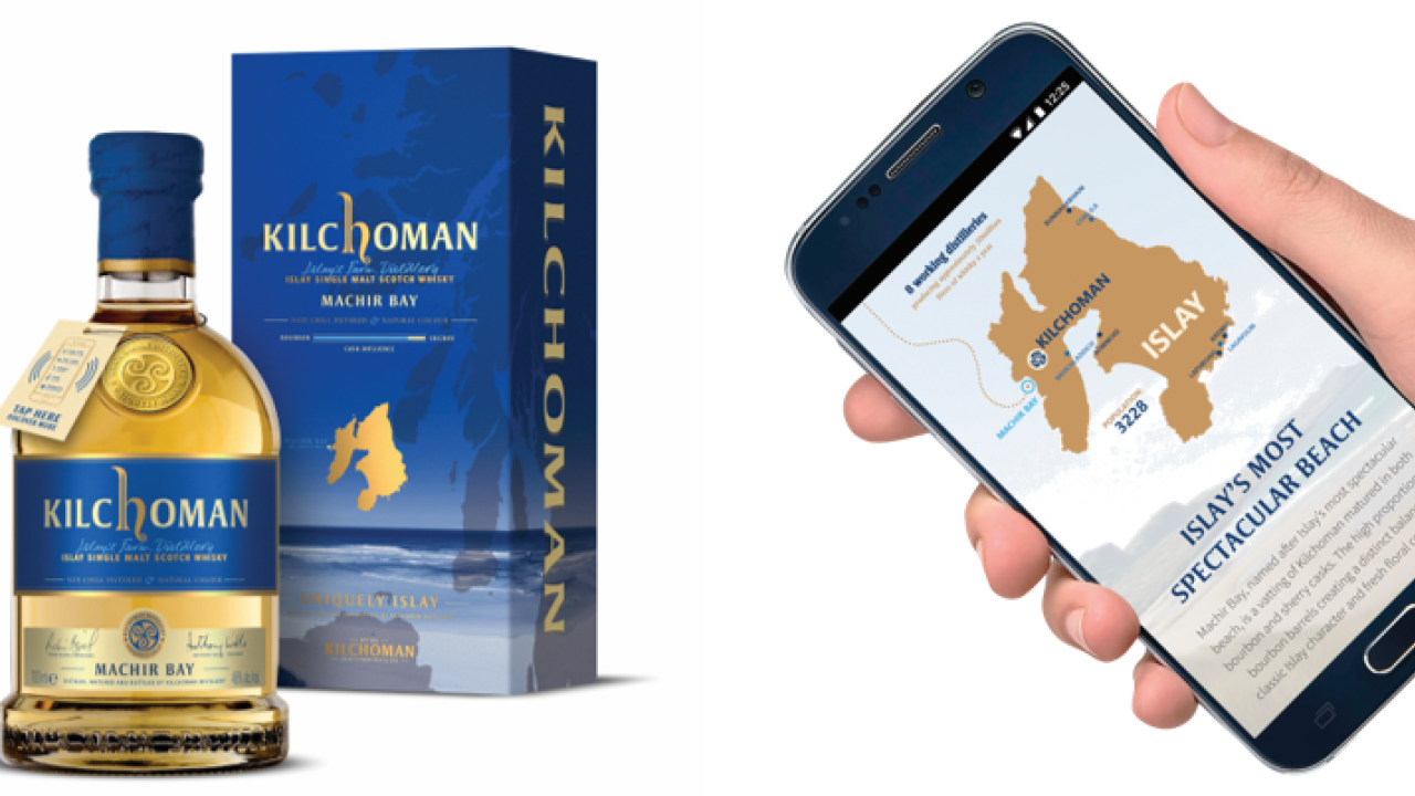 Based on the success of the original campaign, Kilchoman will integrate Thinfilm’s NFC technology directly into the whisky bottle labels, eliminating the neck-tags Based on the success of the original campaign, Kilchoman will integrate Thinfilm’s NFC technology directly into the whisky bottle labels, eliminating the neck-tags
