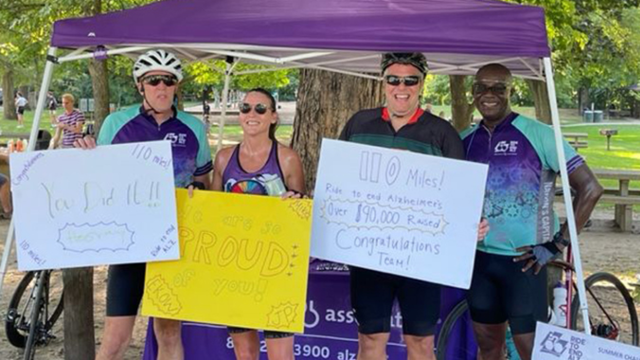 Konica Minolta Business Solutions USA has raised USD 97,000 through its participation in the Alzheimer's Association Ride to End ALZ