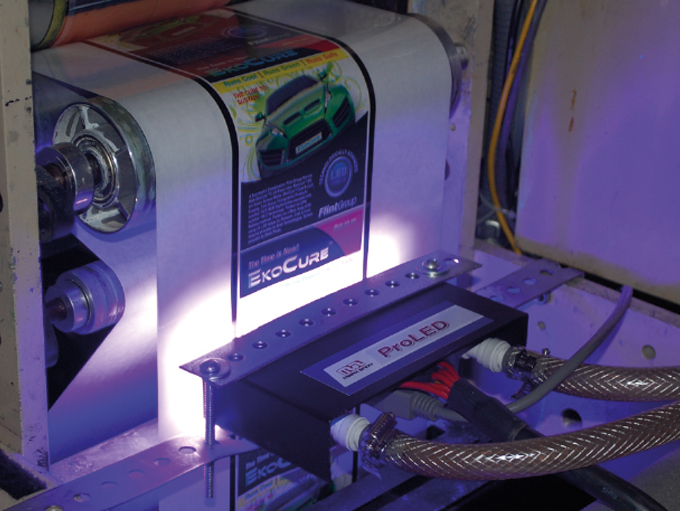 Figure 5.25 - LED Curing