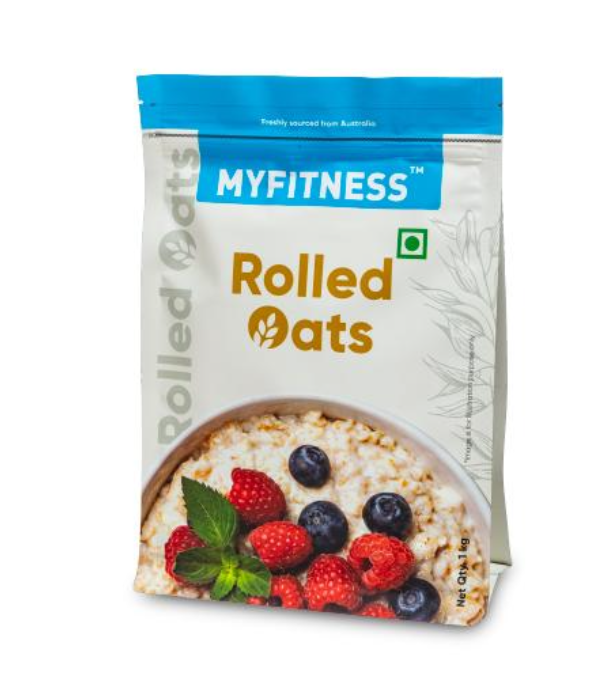 Myfitness Rolled Oats 5-panel Zipper Pouch, 1