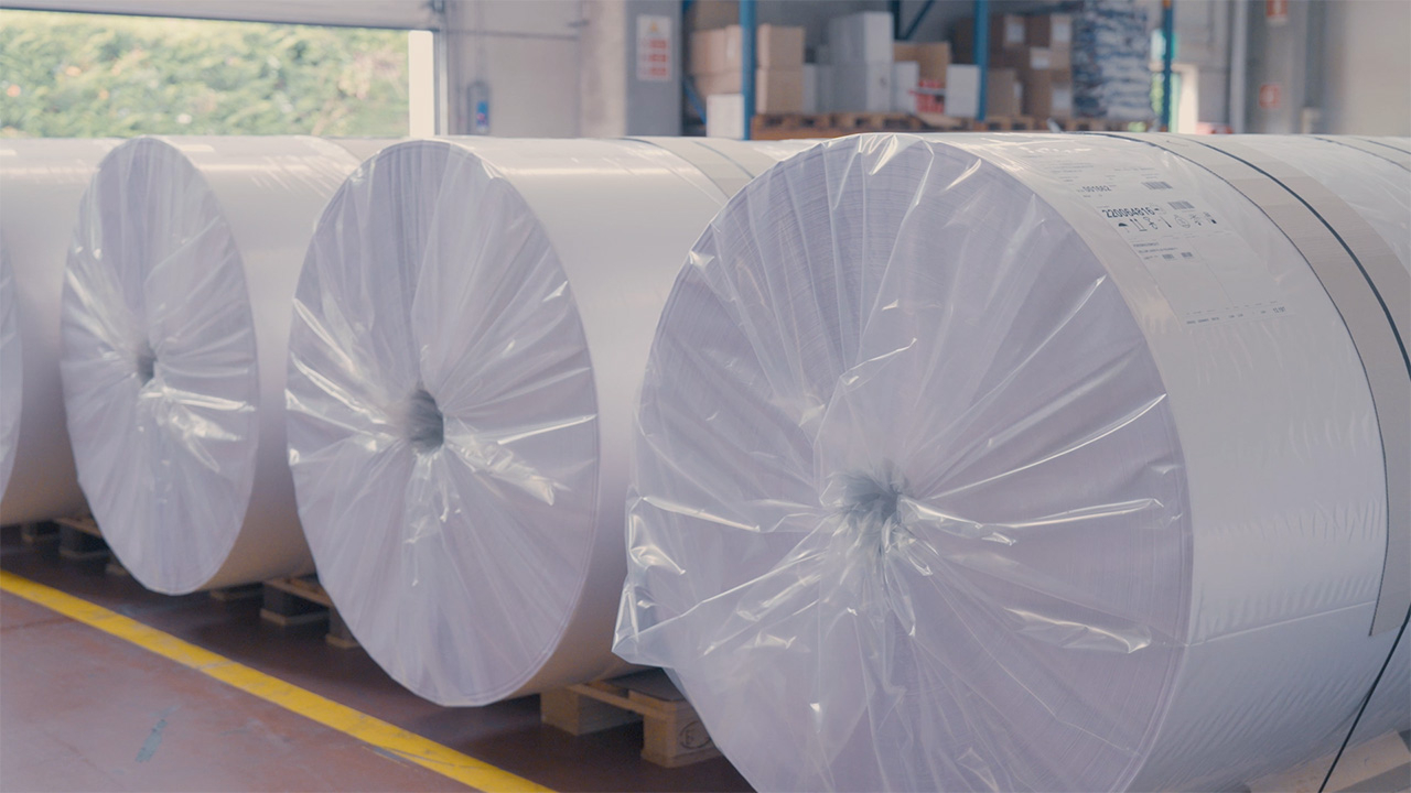 rolls of material