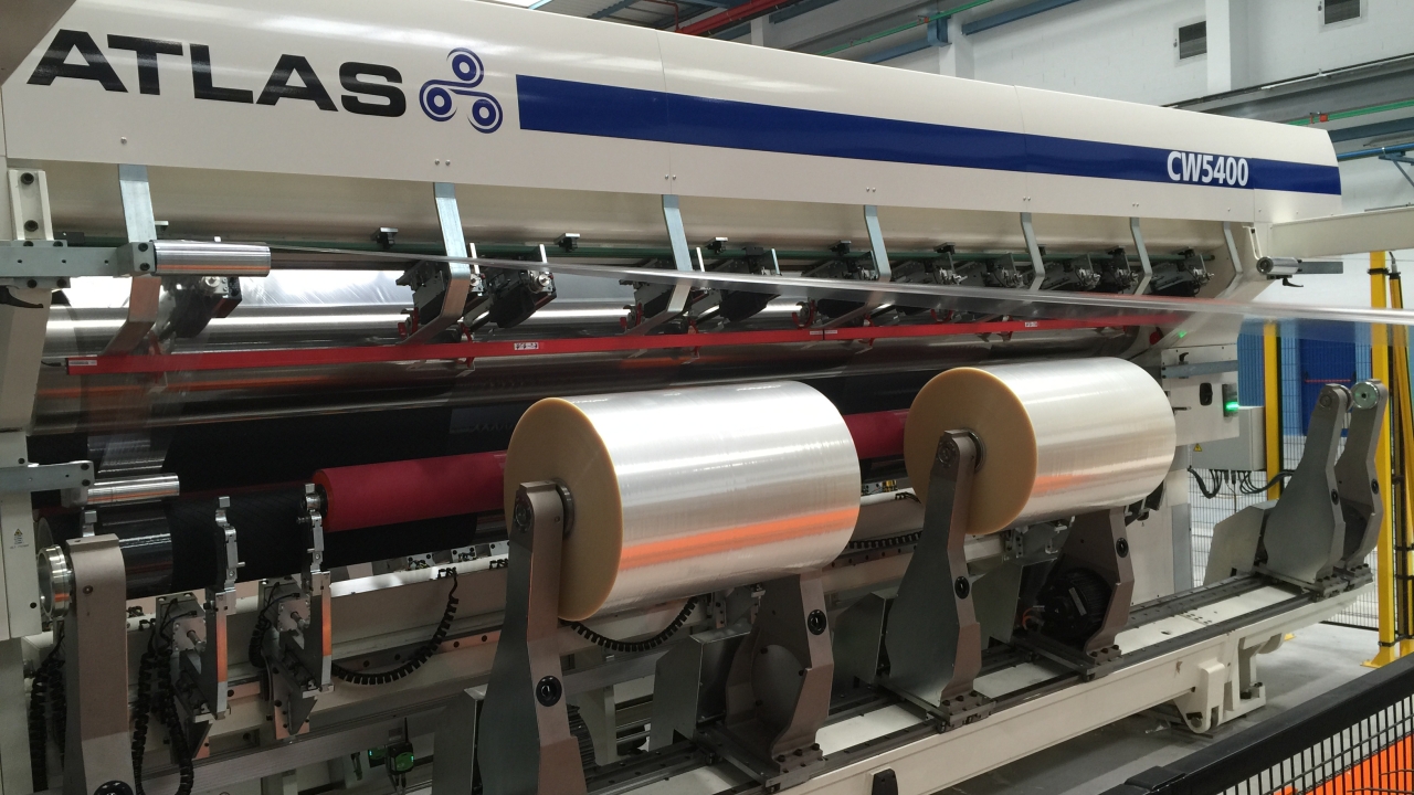 Poligal installs Atlas CW5400 slitter rewinder for new CPP film line
