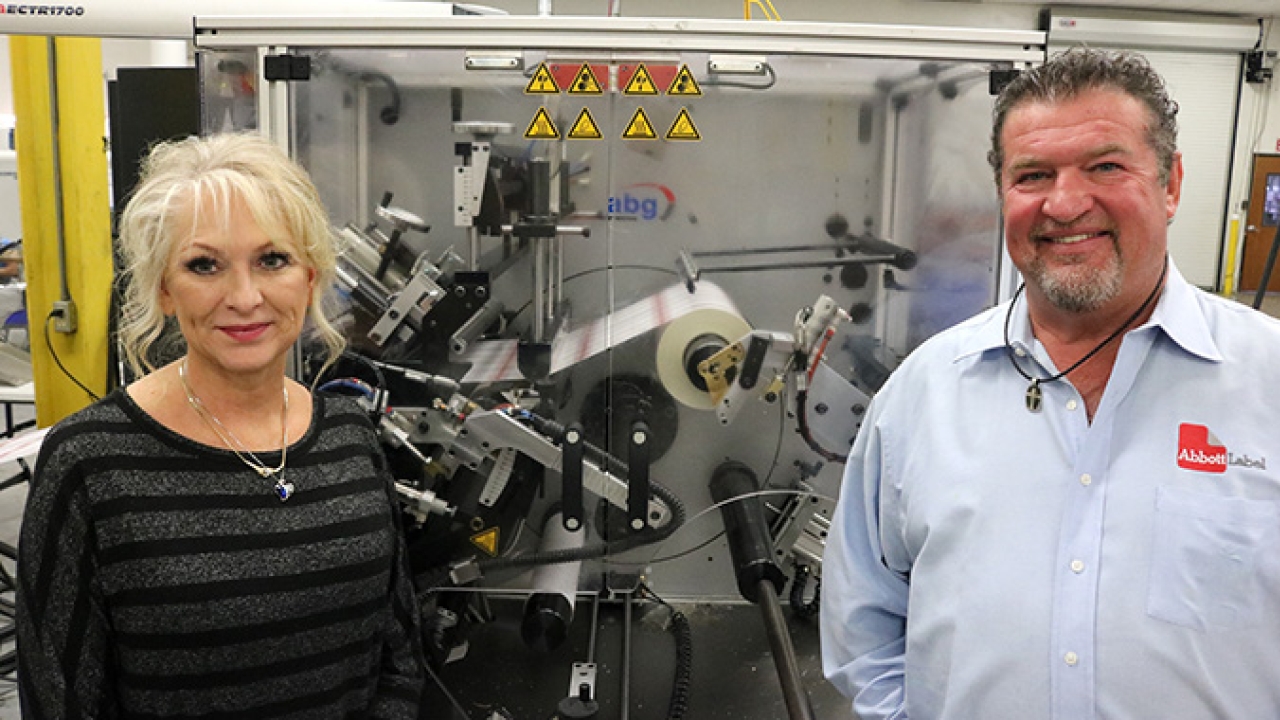 Abbott Label has invested in a Vectra ECTR 4 spindle turret rewinder from A B Graphic International (ABG) to increase workflow efficiencies and reduce lead times. Abbott Label has invested in a Vectra ECTR 4 spindle turret rewinder from A B Graphic International (ABG) to increase workflow efficiencies and reduce lead times.
