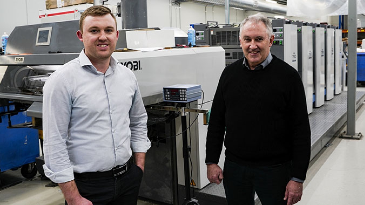 CBS has upgraded its Ryobi press with a retrofitted GEW UV LED curing system to broaden its portfolio
