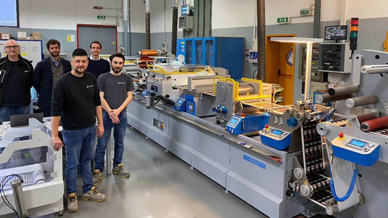 L-R: Carlucci team: F. Pezzano, COO; Staino Giocondi, CEO; A. Giardina (Operations); M. Chiacchierini (CFO) and Alessandro Pagliarini (Operations). L-R: Carlucci team: F. Pezzano, COO; Staino Giocondi, CEO; A. Giardina (Operations); M. Chiacchierini (CFO) and Alessandro Pagliarini (Operations).