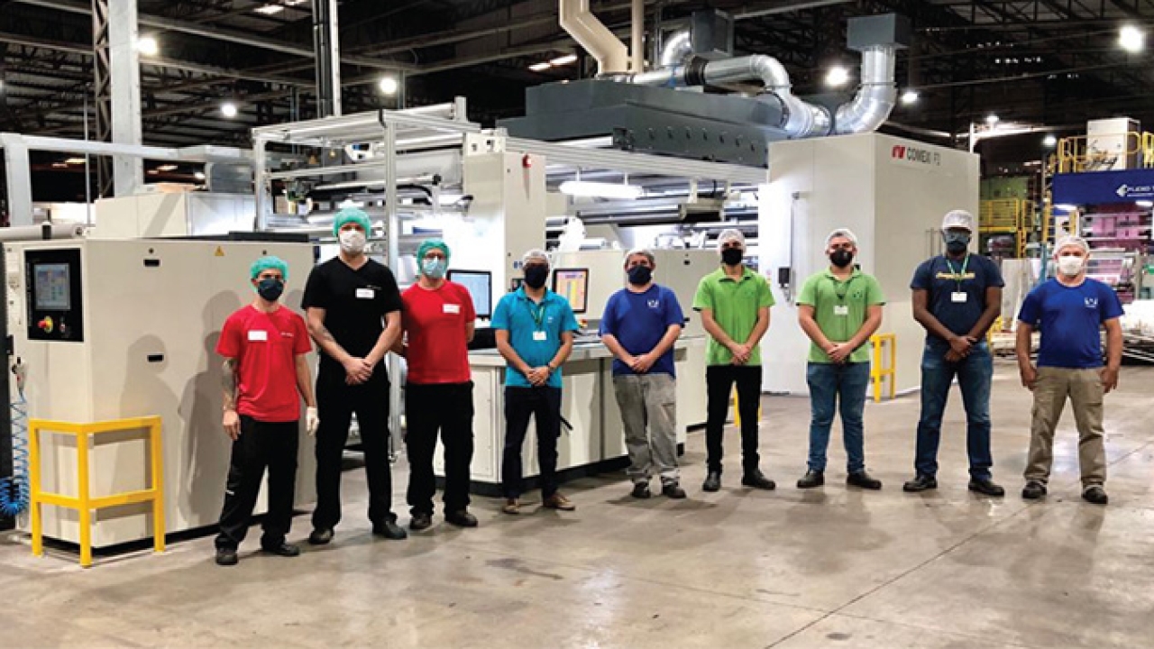 Brazilian flexible packaging converter SR Embalagens has installed the new Comexi F3 flexo press Brazilian flexible packaging converter SR Embalagens has installed the new Comexi F3 flexo press