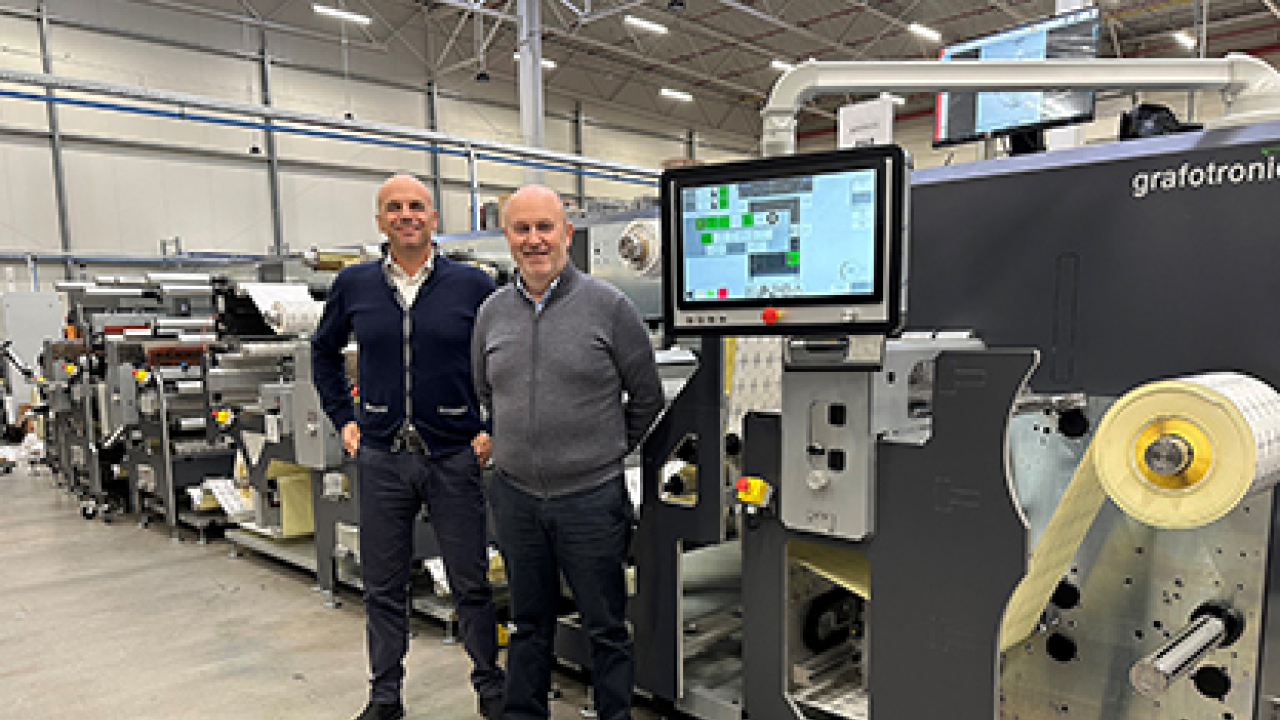 Italgrafica Sistemi intalls Grafotronic machine Italgrafica Sistemi intalls Grafotronic machine