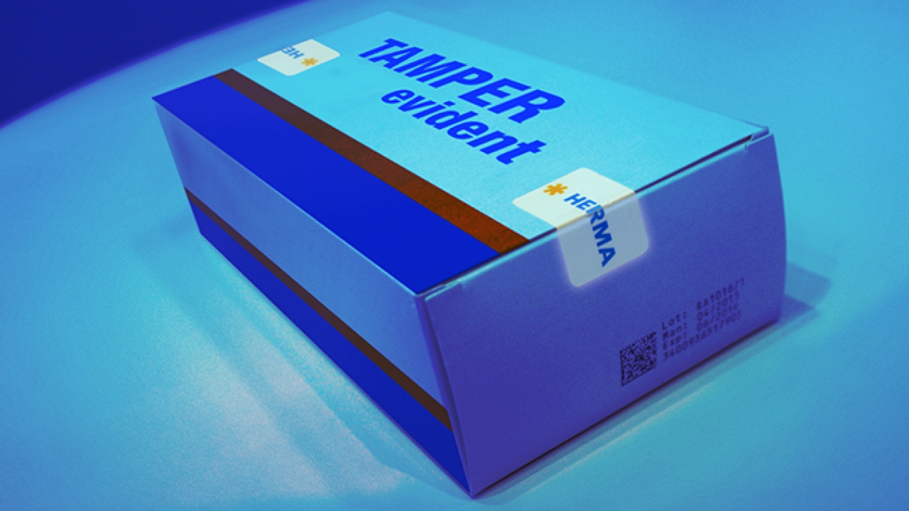 Herma has unveiled a new adhesive, codenamed Herma 62L, offering more reliable presence monitoring thanks to integrated luminophores