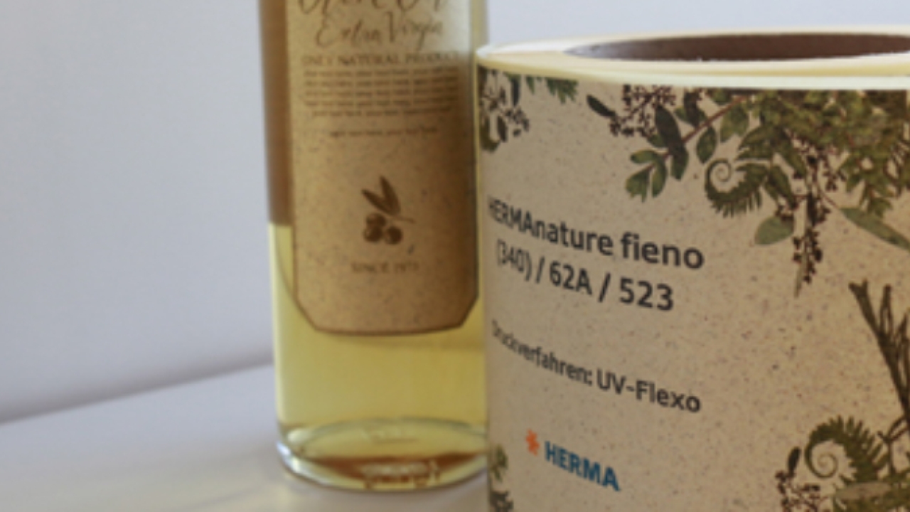 Herma unveils eco-friendly labels made from grass