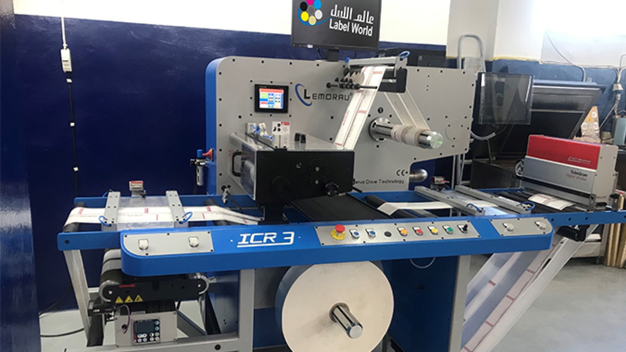 Jordanian converter Label World invests in ICR3 450 slitter rewinder from Lemorau portfolio Jordanian converter Label World invests in ICR3 450 slitter rewinder from Lemorau portfolio