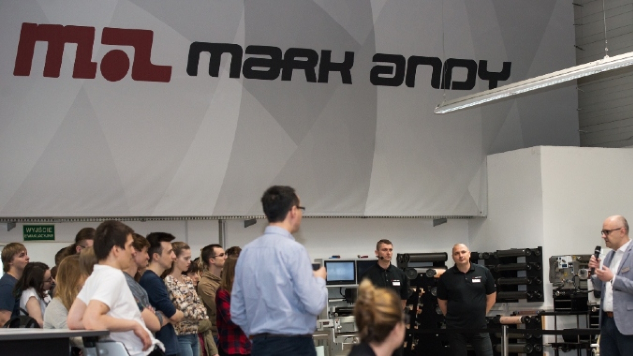 Mark Andy open house for students in 2018 Mark Andy open house for students in 2018