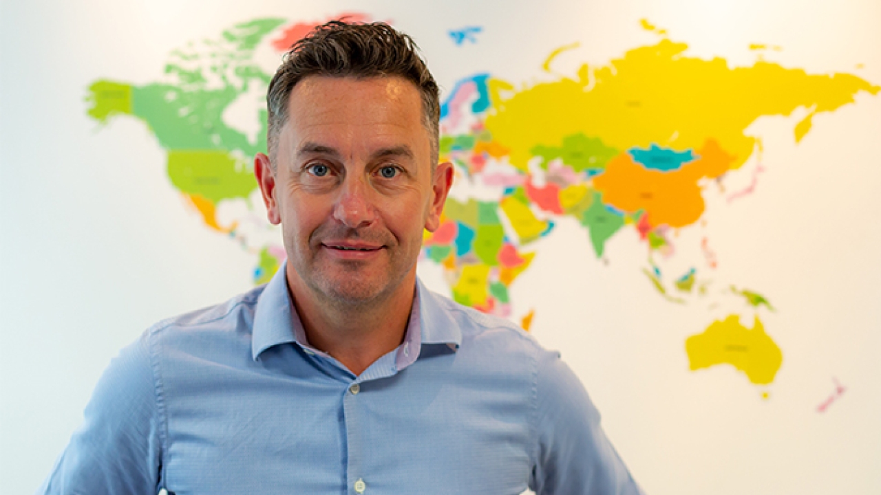 Gary Seward, managing director at Pulse Roll Label Products founded the company in May 2001 Gary Seward, managing director at Pulse Roll Label Products founded the company in May 2001
