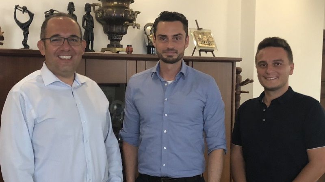 Pictured (from left): Öncü Güyer, general manager, Elektroser; Marco Aengenvoort, managing director, Rotocontrol; Emrah Hosgör, board member, Elektroser Pictured (from left): Öncü Güyer, general manager, Elektroser; Marco Aengenvoort, managing director, Rotocontrol; Emrah Hosgör, board member, Elektroser