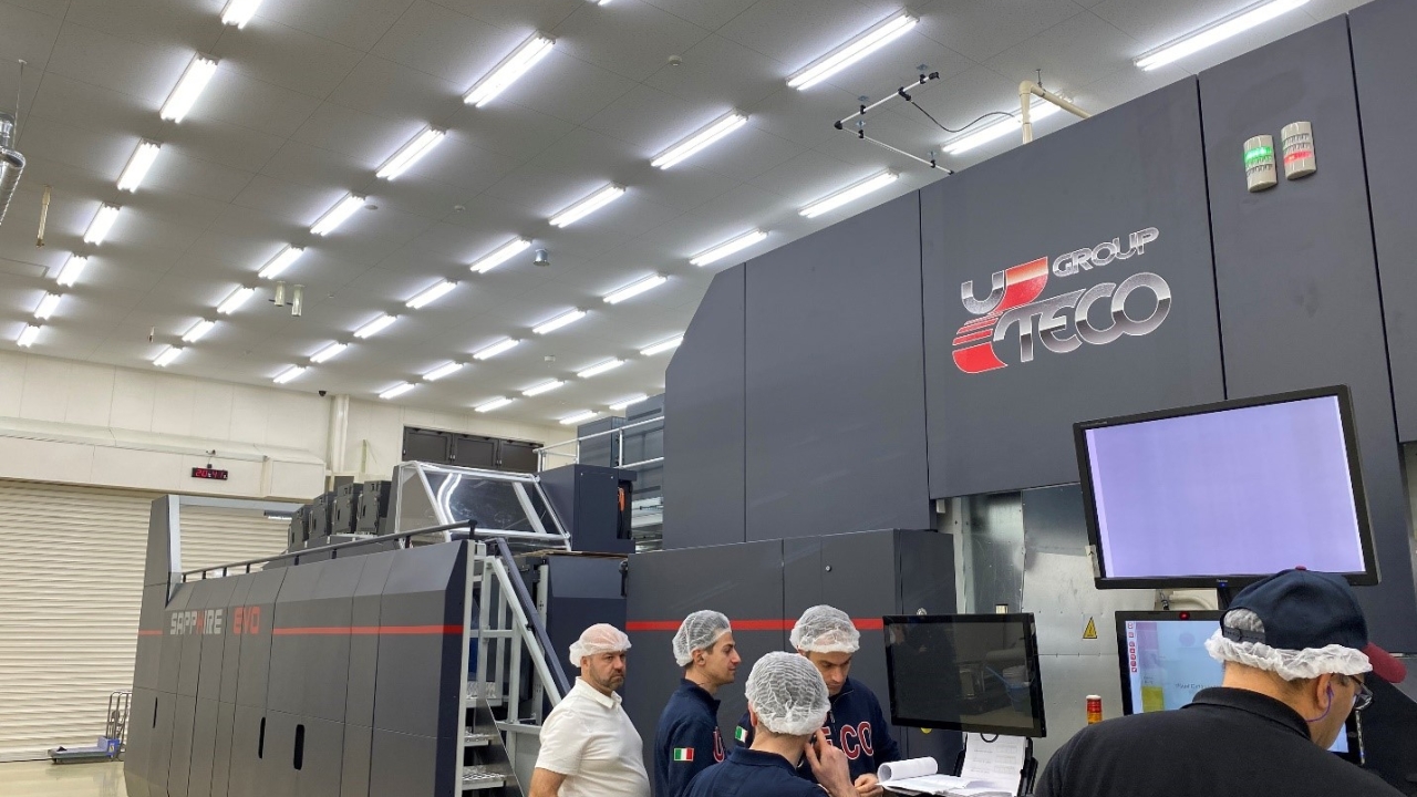 Kinyosha Printing installs first Uteco/Kodak inkjet press Kinyosha Printing installs first Uteco/Kodak inkjet press