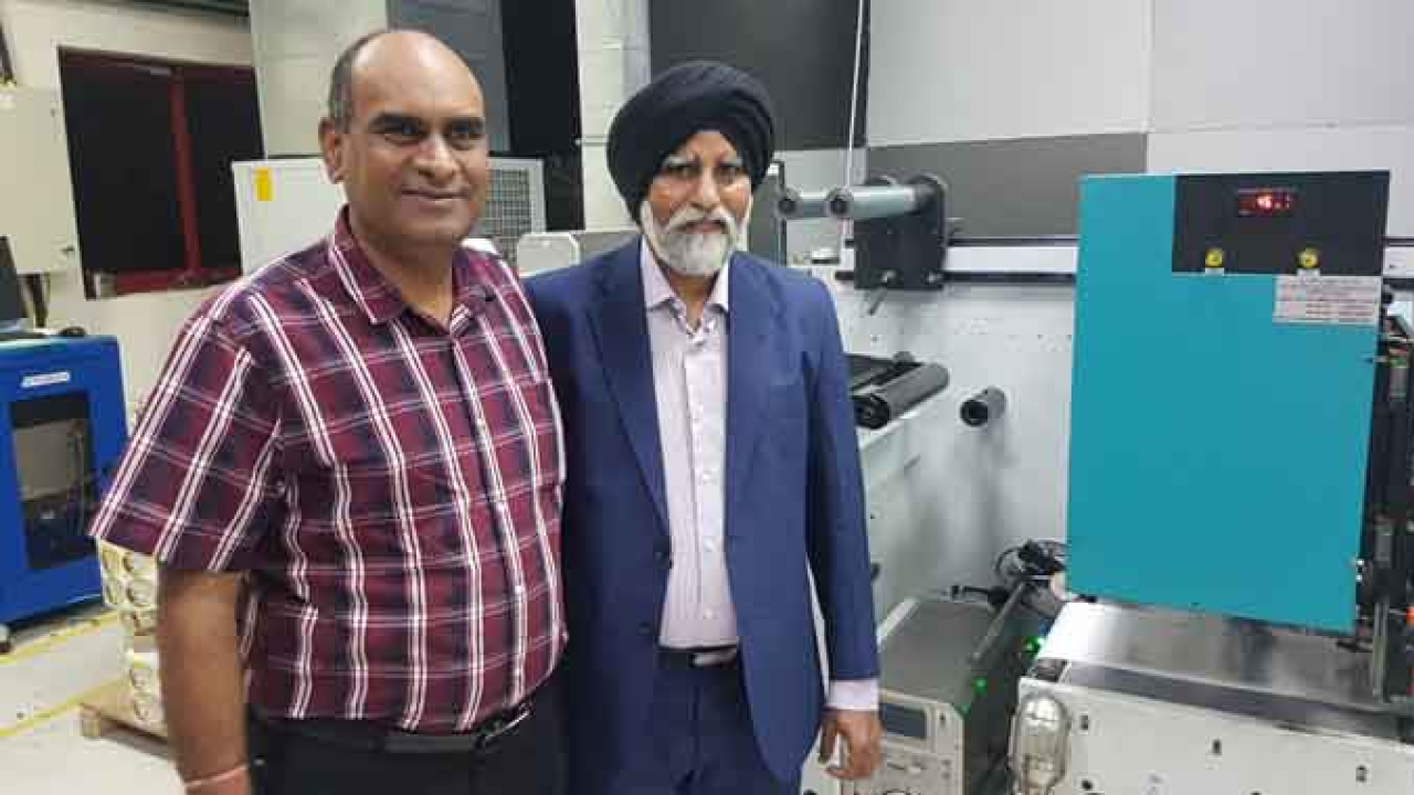 Classique Labels & Packaging has installed Vinsak Digital Embellishment System on a Lombardi Digistar finishing system Classique Labels & Packaging has installed Vinsak Digital Embellishment System on a Lombardi Digistar finishing system