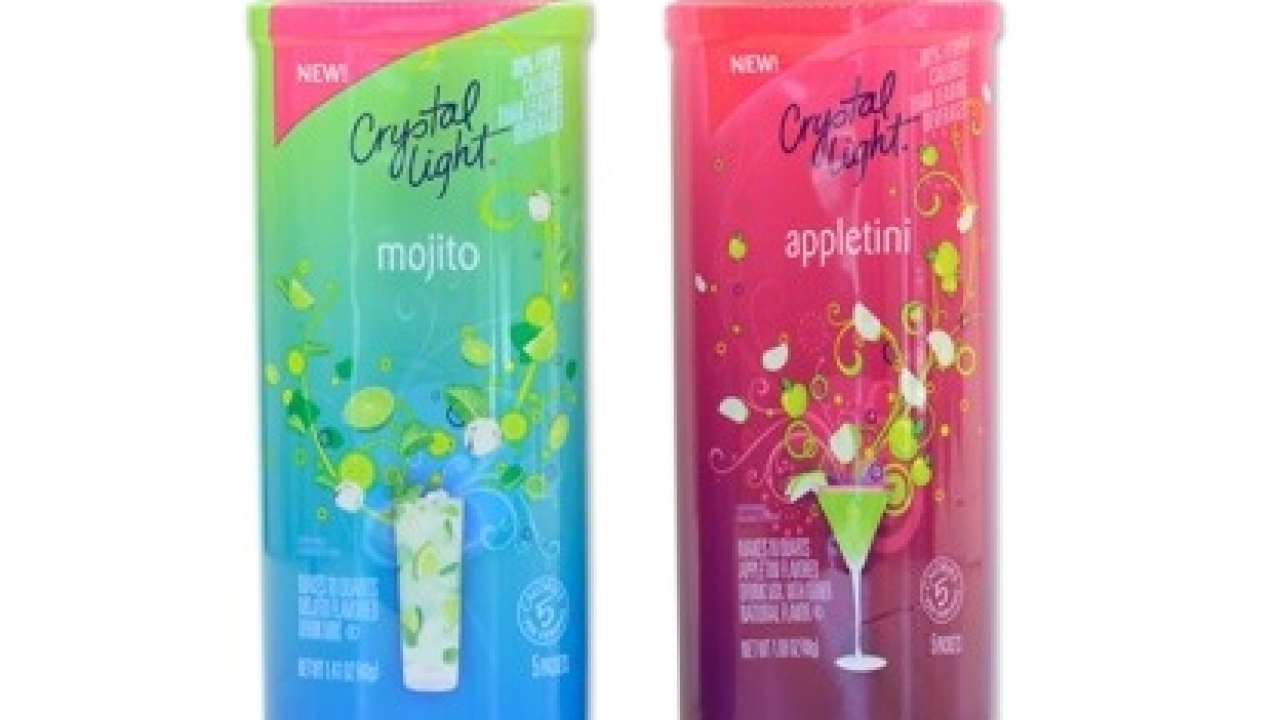 The Crystal Light Mocktails entry produced by Printpack picked up a silver award The Crystal Light Mocktails entry produced by Printpack picked up a silver award